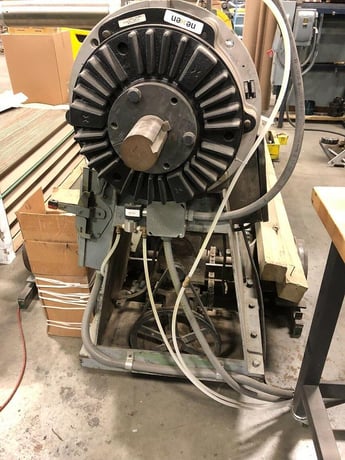 Cameron #428, 72" slitter rewinder for counter rolls, 18" max rewind diameter, 1700 FPM, bowed roller - Image 8