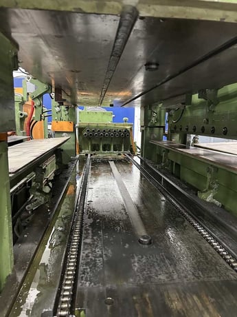 61.5" x .135" Delta, precision cassette leveler, 50000 psi, 250 FPM, 17 rolls - Image 3