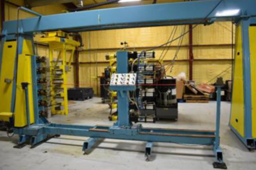 MVP #Overhead-Series, 3-Axis filament winder with 6 spindles, 1"-30" mandrel diameter, 118" mandrel length - Image 1