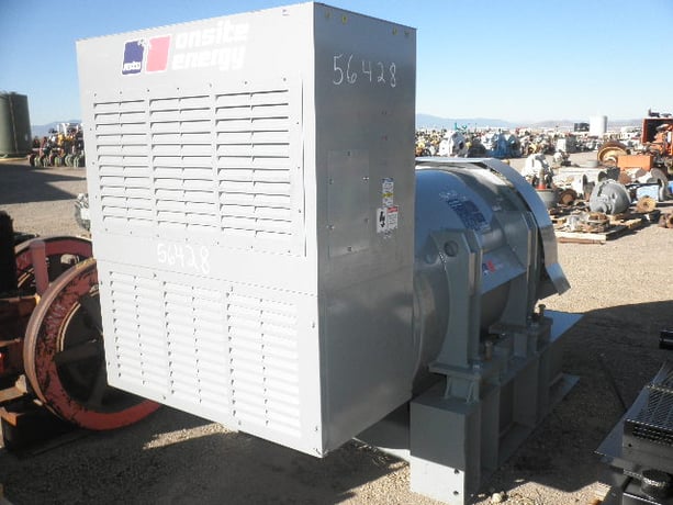 2500 KW, 1800 RPM, Marathon Electric Magna Power AC generator end, 4160 Volts - Image 6