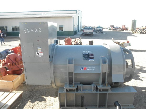 2500 KW, 1800 RPM, Marathon Electric Magna Power AC generator end, 4160 Volts - Image 7