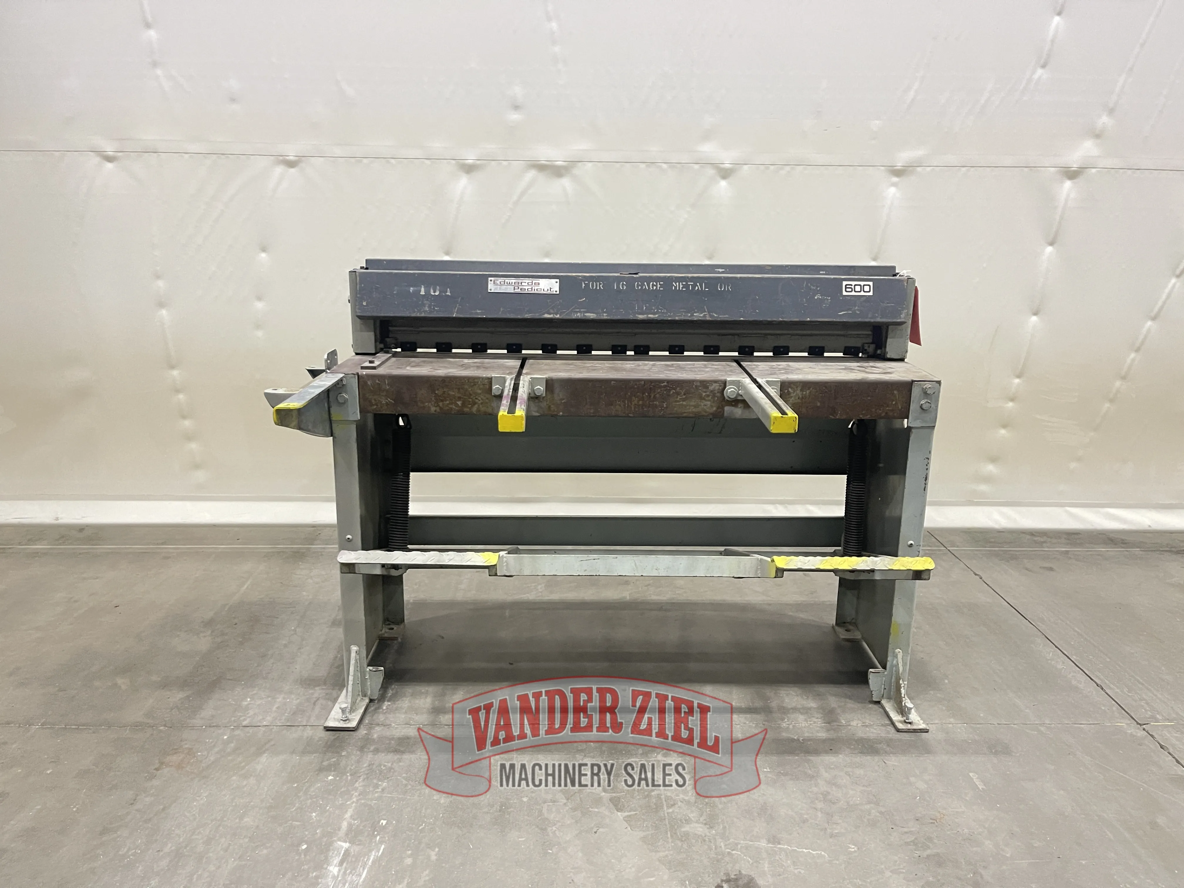 16 gauge x 4.2' Edwards #Pedicut-600, shear - Image 1