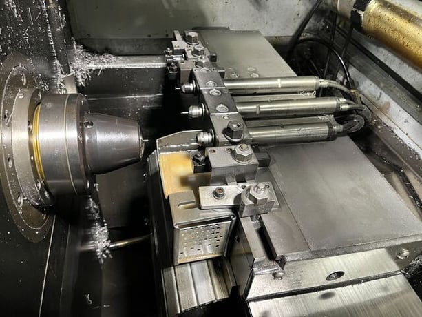CSM #GTC6, CNC Lathe, 11.75" X, 7.5" Z, 1.275" bore, 5 HP, 4500 RPM, Fagor 8050 control, Mist Buster air - Image 2
