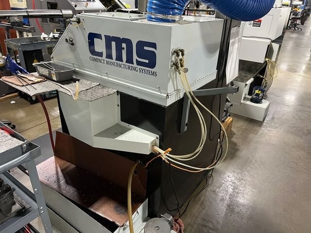 CSM #GTC6, CNC Lathe, 11.75" X, 7.5" Z, 1.275" bore, 5 HP, 4500 RPM, Fagor 8050 control, Mist Buster air - Image 6