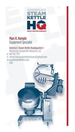 10 gallon Groen #TDH/40-SP, NG Steam Kettle, drain stand - Image 3