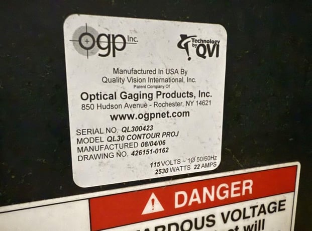 30" OGP #QL30, Optical Comparator & Measuring Machine - Image 6