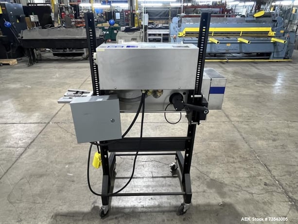 Doboy #B-500-M, Band Sealer, 42 FPM, High-Speed, Mobile, AB Micrologix 1000 PLC, casters - Image 4