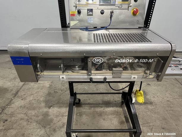 Doboy #B-500-M, Band Sealer, 42 FPM, High-Speed, Mobile, AB Micrologix 1000 PLC, casters - Image 7