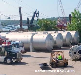 55500 gallon, HUB Technologies, Horizontal Pressure Tank, 316L Stainless Steel, dished top & bottom, saddles - Image 2