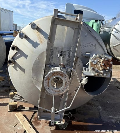 800 gallon, Tank, Single Wall, Dome Top & Bottom, Stainless Steel - Image 5