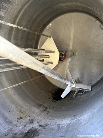 800 gallon, Tank, Single Wall, Dome Top & Bottom, Stainless Steel - Image 6