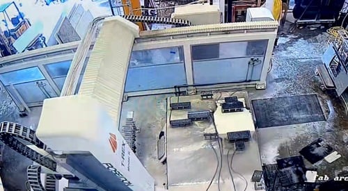 20" Poseidon #TREX-S, Dual Table CNC, 160" x 120" table, Jib Crane, 20" blade capacity, Water Filtration - Image 3