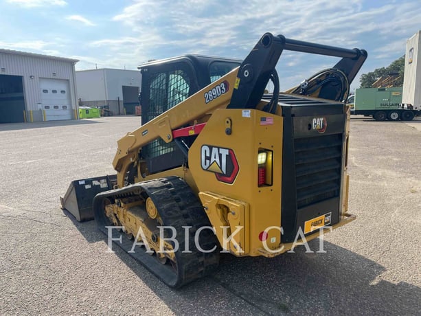 Cat 289D3 C3H2, Skid Steer Loader, 2823 hours, S/N: JX913922, 2023 - Image 4