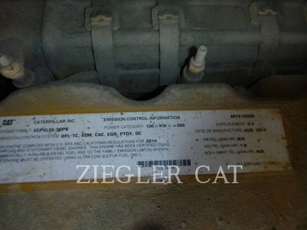 Caterpillar 12M2AWD, Motor Grader, 4940 hours, S/N: R9P00195, 2014 - Image 8