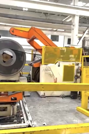 50000 lb. Sesco, coil feed line, 72" x .125", L to R, Trabon lubrication - Image 4