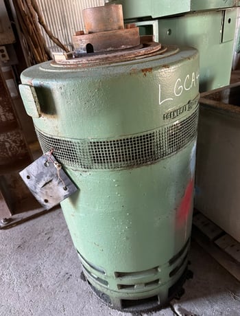 100 HP 1180 RPM General Electric, Frame B444TP20, weather protected enclosure type 1, 1.15 service factor - Image 3