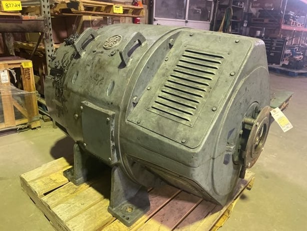 200 HP 650 RPM General Electric, Frame 5423, DPFVBB, 500 VA (2 available) - Image 2