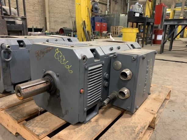 100 HP 2500 RPM Siemens, Frame 182, DPFVBB, 400 VA, 70 VF - Image 2