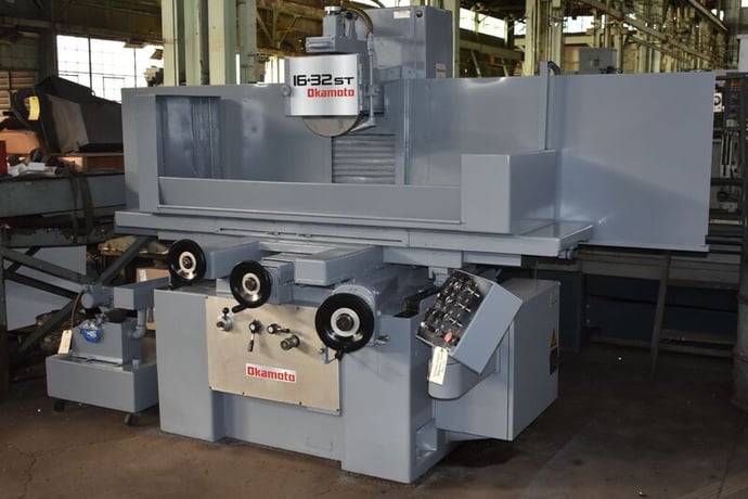 16" x 32" Okamoto #ACC-16.32ST, 3-Axis saddle type horizontal spindle surface grinder, electromagnetic chuck - Image 2