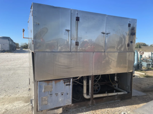 20 Ton, Turbo Ice #SBAR40LR, Stainless Steel Plate Ice Maker, R-717 refrigerant, 3 HP Crusher motor, (2) - Image 1