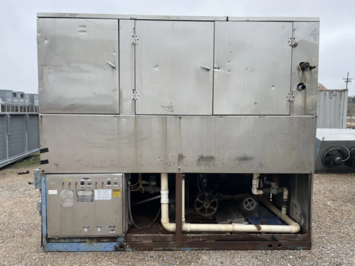 20 Ton, Turbo Ice #CF40R, Stainless Steel Plate Ice Maker, R-22 refrigerant, 30 GPM, (2) water pumps, 480 - Image 1