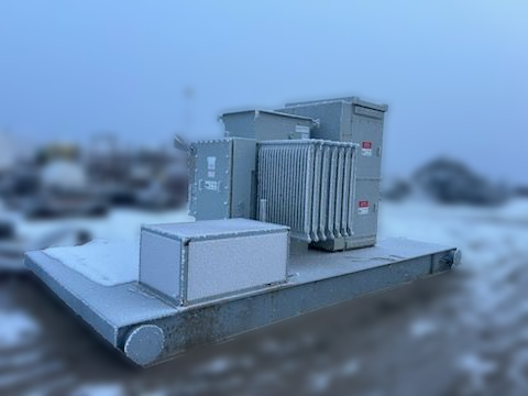 1500 KVA 4160 Primary, 480Y/277 Secondary Sunbelt & MEC #CTM-8, Pad-Mounted Transformers, LOT of 2, oil - Image 4