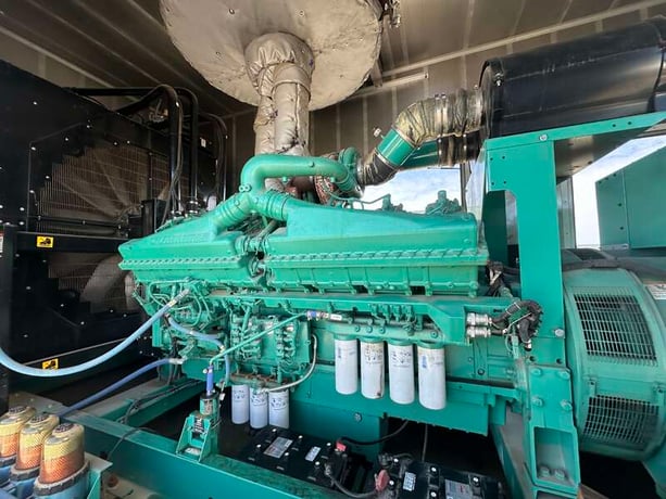 1250 KW Cummins #DQGAA, diesel generator set, 277/480 Volts, 2220 HP @ 1800 RPM, QSKTA50-GE engine, EPA Tier - Image 7