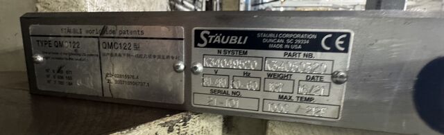 99-1/2" x 82" Staubli #K34049520, Mold Plate, 2021 - Image 5