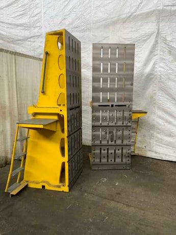 Angle plate, cast iron, 1 set - Image 1