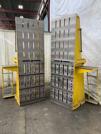 Angle plate, cast iron, 1 set - Image 2