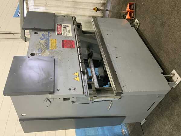 70 Ton, LVD #SP670, hydraulic press brake, Cybelec CYB Touch 12 CNC controls, 6' overall, dual foot pedals - Image 2