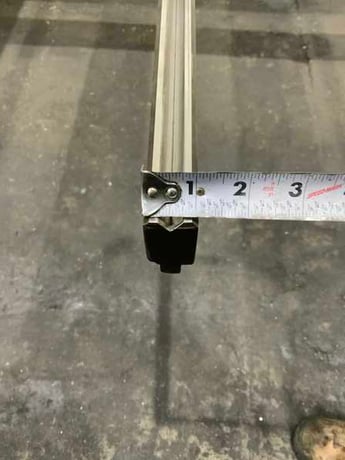 128" L, Female press brake die, 1" die width, 1-3/4" die height, 1/2" die opening, 1/2" tang - Image 10