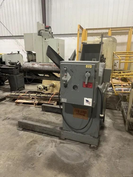 6000 lb. Feed-Lease #PR-46M-30, motorized uncoiler, 38" mandrel width, 72" outside dimensions, 16"-20" ID - Image 2
