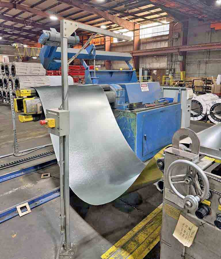 60" x .06 Iowa, slear line, 20000 lb., 60" OD, 19"-24" ID, 70-100 FPM, hand pendant Control, 1991 - Image 4