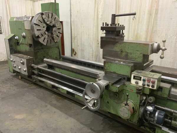 51" x 200" Timemaster #TB5139, hollow spindle engine lathe, 3 & 4-jaw chucks, steady rest - Image 2