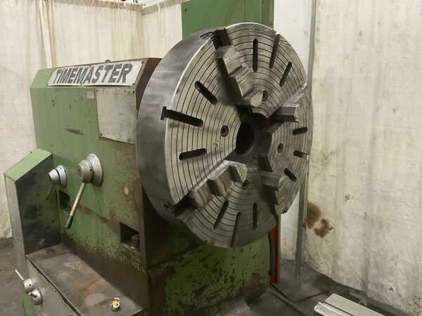 51" x 200" Timemaster #TB5139, hollow spindle engine lathe, 3 & 4-jaw chucks, steady rest - Image 4