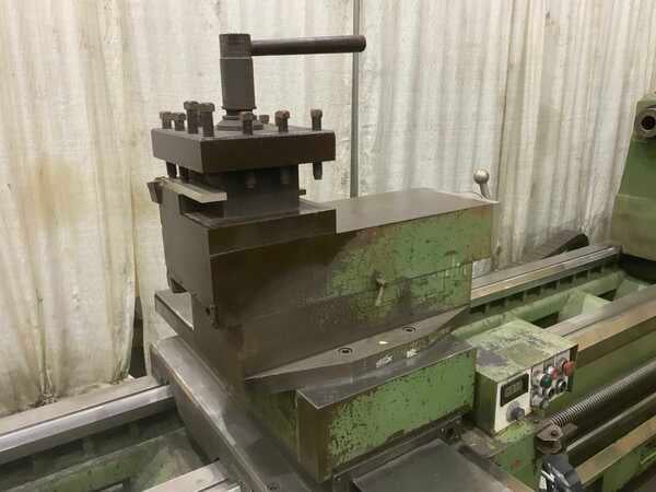 51" x 200" Timemaster #TB5139, hollow spindle engine lathe, 3 & 4-jaw chucks, steady rest - Image 8