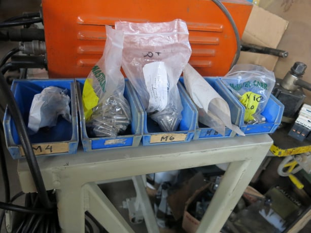 Midwest #CD-375, Stud Welder, w/ parts & cart - Image 4