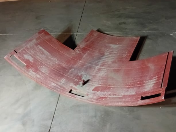 FLSMINER #RXL901-0018, main liner frame, new surplus - Image 1