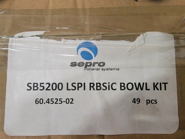 Sepro #SB5200, standard ceramic tile, box, new surplus - Image 2