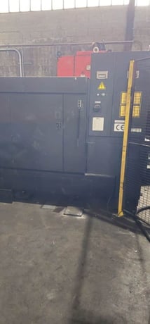 Amada #LCG3015AJ, 4000 watt fiber laser with ASFH compact load unload & tower storage system, 2015 - Image 6