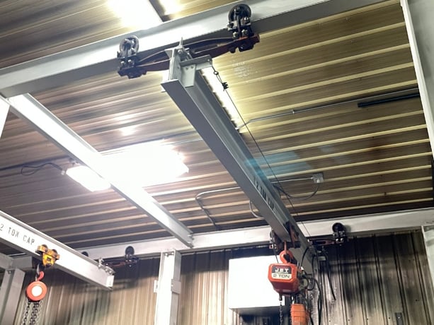 2 Ton, Freestanding Bridge Crane - 8' L x 10' width x 12' T (Already Taken Down) - Image 5