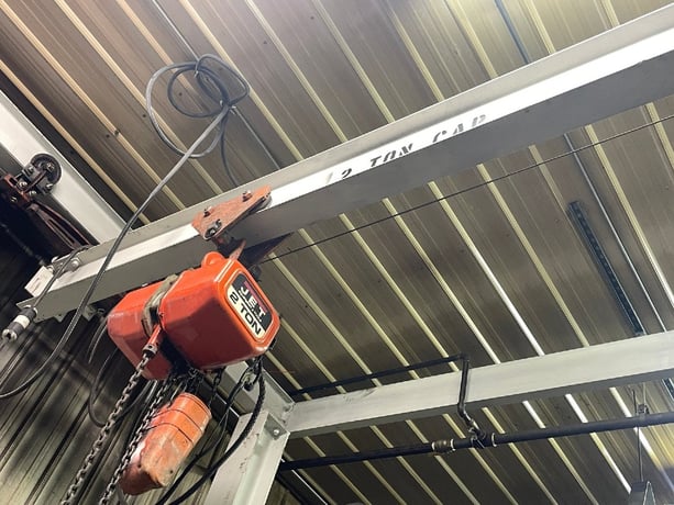 2 Ton, Freestanding Bridge Crane - 8' L x 10' width x 12' T (Already Taken Down) - Image 6