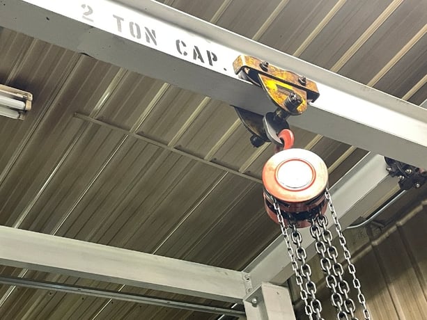 2 Ton, Freestanding Bridge Crane - 8' L x 10' width x 12' T (Already Taken Down) - Image 8
