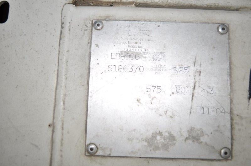 50 HP Gardner Denver #EBH99G, rotary screw / sliding vane air compressor, 125 psig, Electra Saver II, air - Image 8
