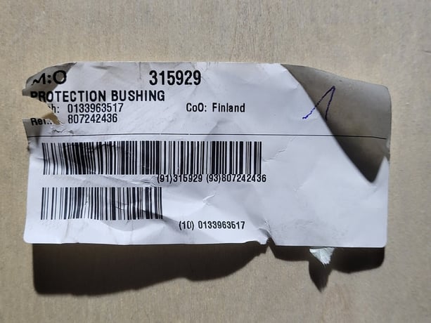 Metso #315929, bushing, new surplus - Image 2