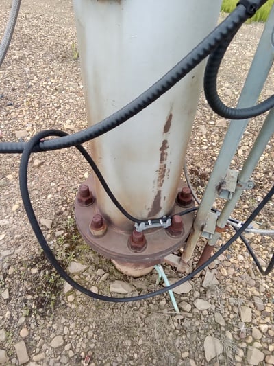 12" x 60' Brook Welding Services, guyed flare stack - Image 5