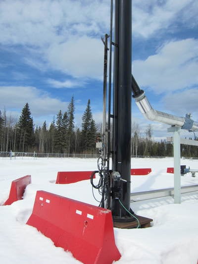 8" x 65' FlareTech, self supported flare stack, 2013 - Image 2