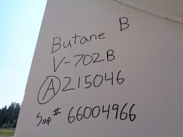 35000 gallons, Horizontal Butane Bullet, 144" x 46' vessel, 175 psi, 1984 - Image 4