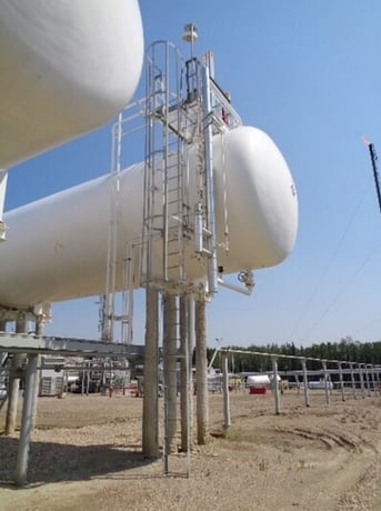 35000 gallons, Horizontal Butane Bullet, 144" x 46' vessel, 175 psi, 1984 - Image 8